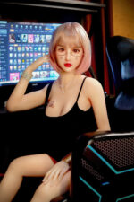 Merralina - Asian Korean Pink Short Hair Sex Doll - 165cm/5ft5