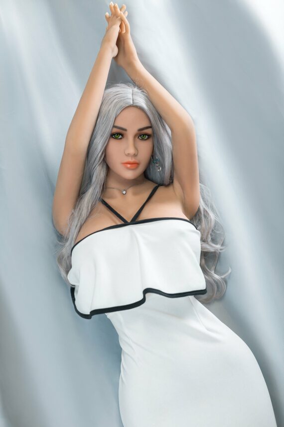 Fatima - Silver Hair Sex Doll - 158cm/5ft2