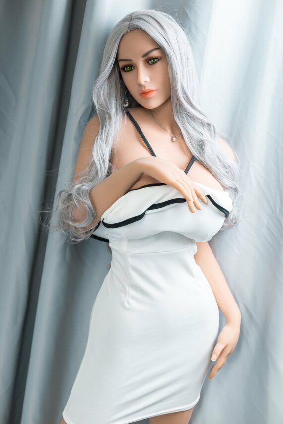 Fatima - Silver Hair Sex Doll - 158cm/5ft2 - US Stock