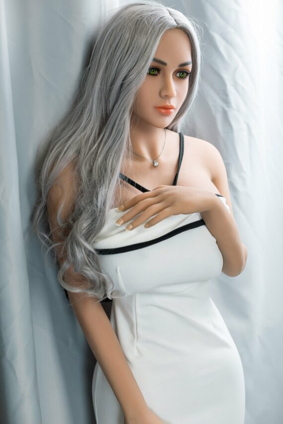 Fatima - Silver Hair Sex Doll - 158cm/5ft2 - US Stock